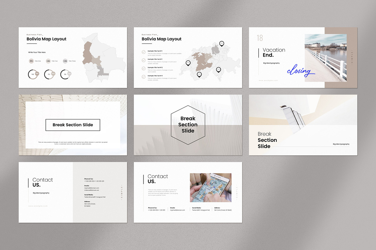 Business Plan PowerPoint Template, a Presentation Template by GoldenPixelStudio (Photo 26 of 27)