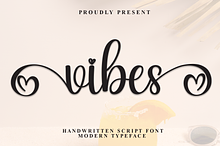 Vibes | Script Font