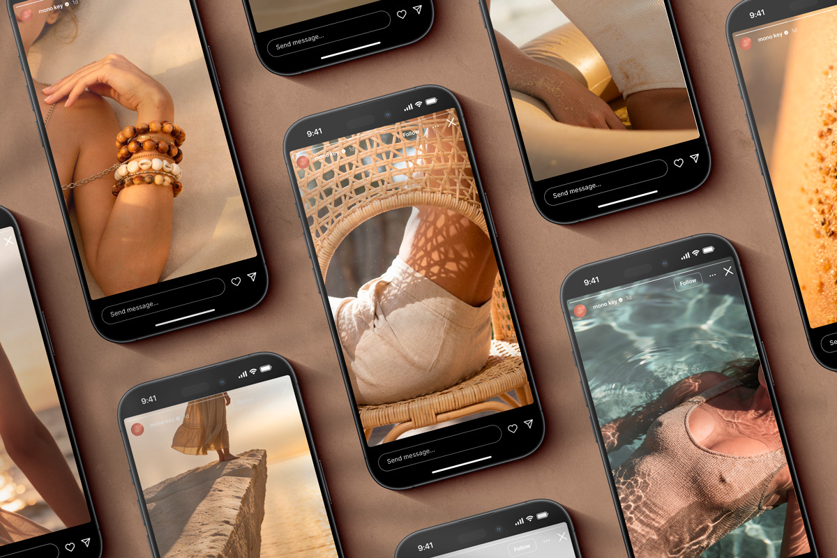 Sunkissed Aesthetic Video Pack Reels, a Social Media Template by MONO KEY STUDIO (Photo 3 of 8)