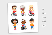100 Casually Dressed Characters, an Education Illustration by Voysla's Shop (Thumbnail 4 of 5)