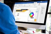 Letterhead Ms Word Google Docs Pages, a Stationery Template by Tbunny (Thumbnail 5 of 5)