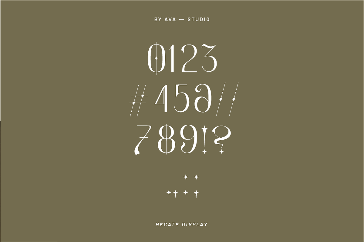 Hecate Sans Display, a Sans Serif Font by BY AVA — studio (Photo 6 of 8)