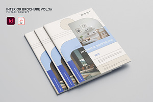 Interior Brochure Vol.36, a Brochure Template by Bewalrus Studio