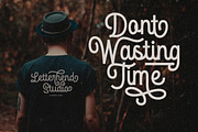 The Rouged - Display Script Font, a Script Font by Letterhend Studio (Thumbnail 2 of 10)