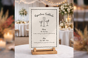 Wedding Signature Drinks Canva bd003, a Card Template by TyphoonStudio (Thumbnail 4 of 8)