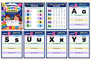 Uppercase & Lowercase Letter Book, a Stationery Template by Shumaya (Thumbnail 2 of 5)