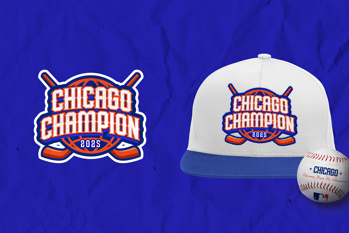 Chicago Display Sports Font, a Slab Serif Font by Kaizla03 (Photo 3 of 8)