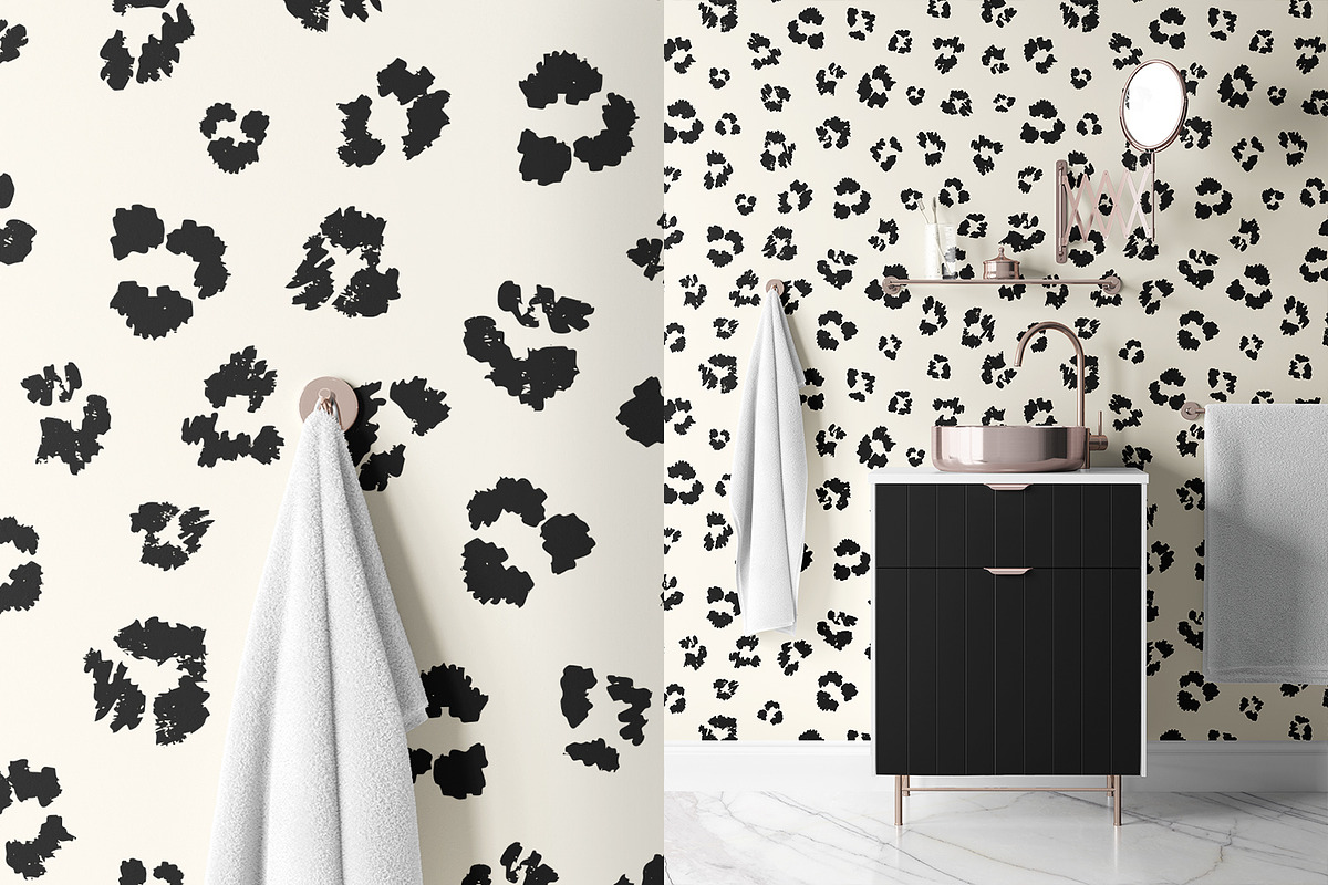 Hand Drawn Leopard Spots, a Wallpaper Graphic by MalyskaStudio (Photo 5 of 13)