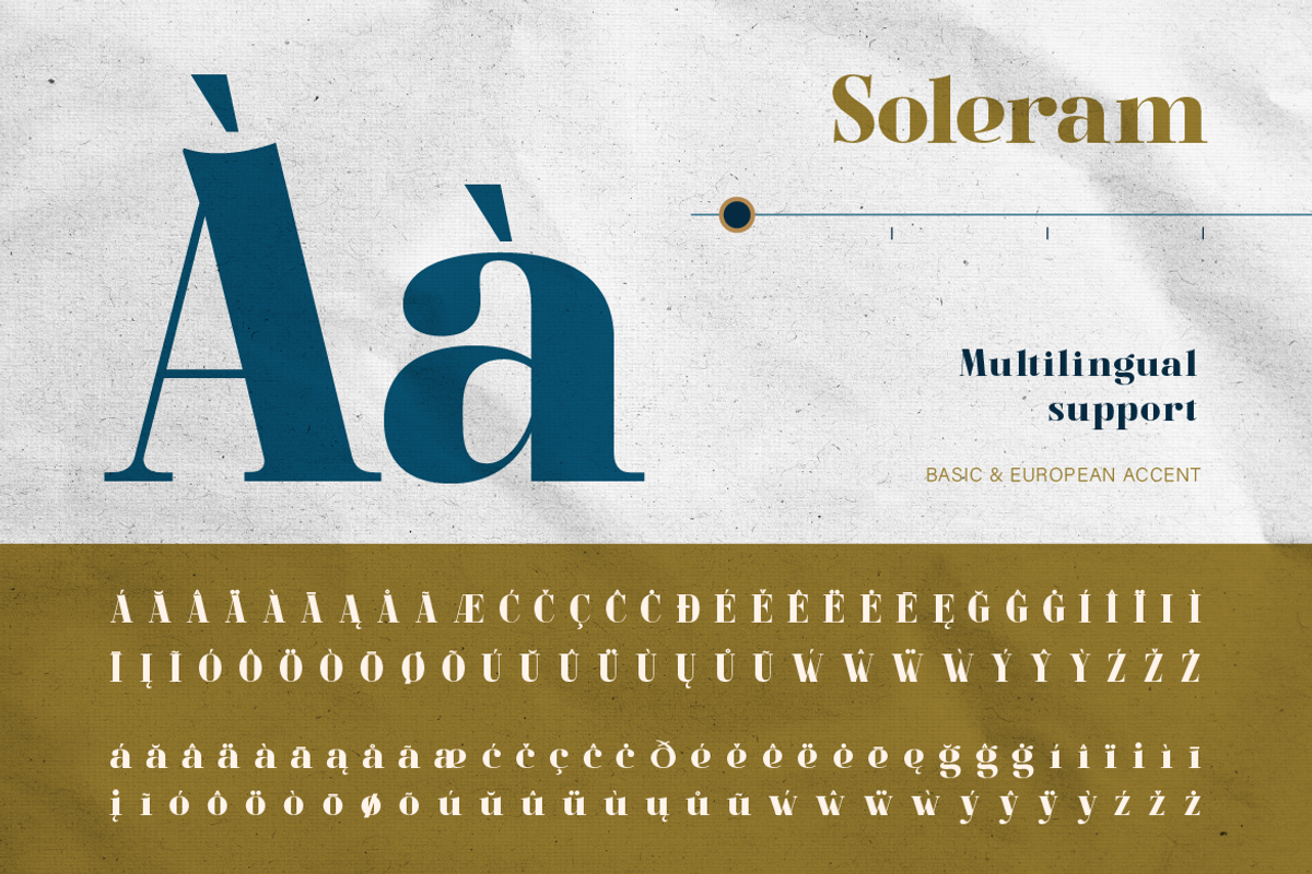 Soleram - 3 Style with 7 Weight Font, a Serif Font by Burntilldead (Photo 11 of 13)