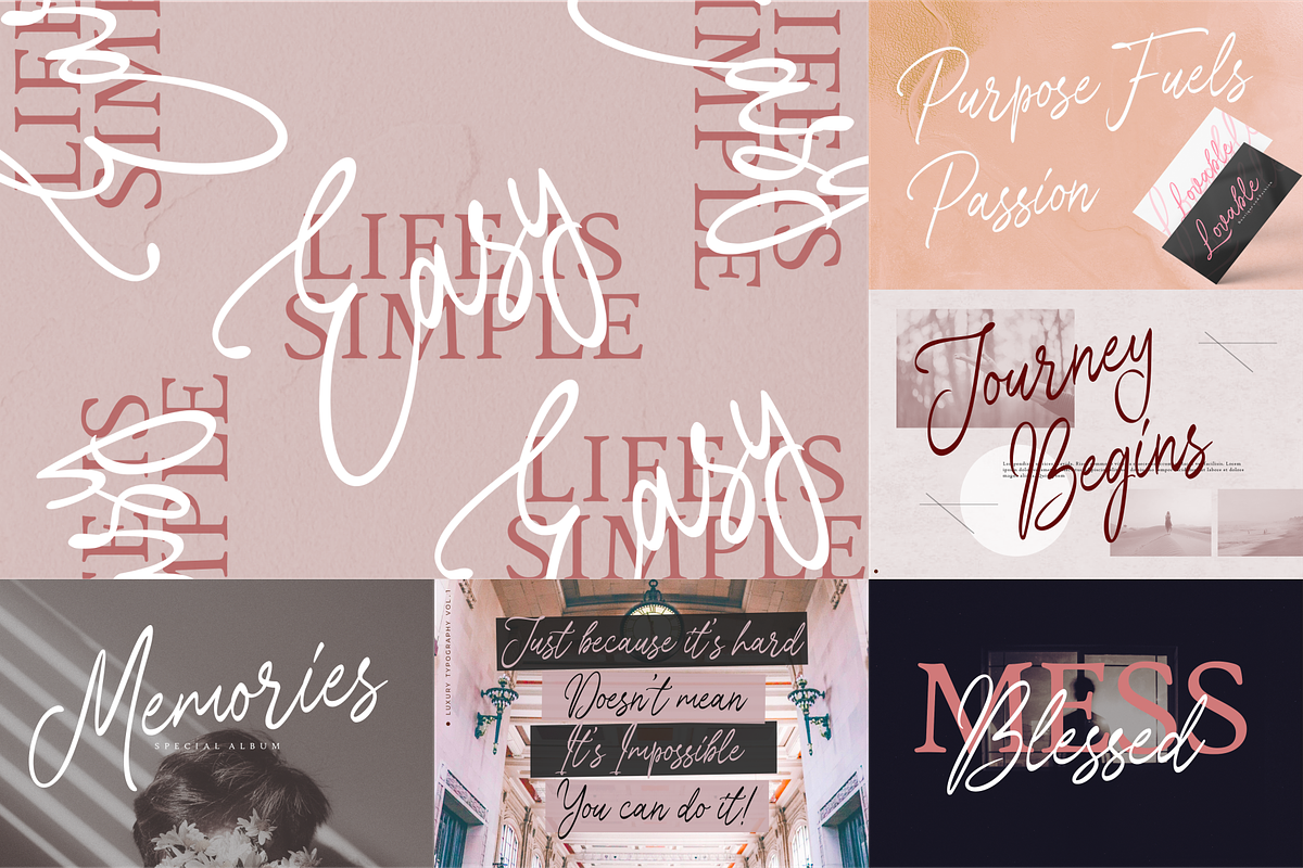 Romantic & Beauty Signature Bundle, a Script Font by 50Fox (Photo 18 of 25)