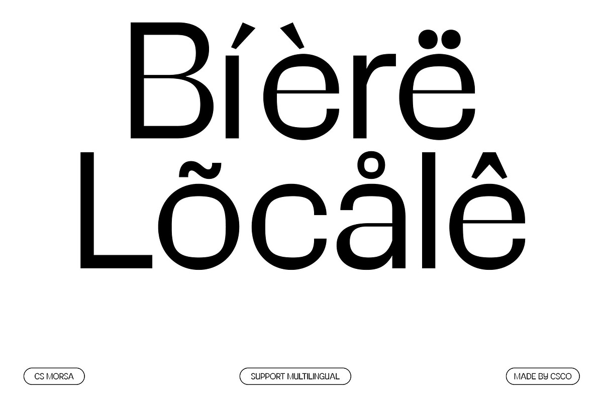 CS Morsa – Modern Sans Serif, a Sans Serif Font by Craft Supply Co. (Photo 5 of 8)