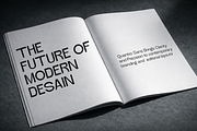 Quantro Sans – Modern Geometric Type, a Sans Serif Font by Muksal Creative (Thumbnail 8 of 10)