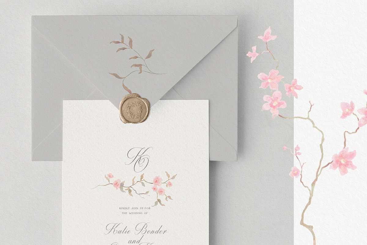 Watercolor Chinoiserie PNG elements, an Object Illustration by Sensual Art (Photo 4 of 8)