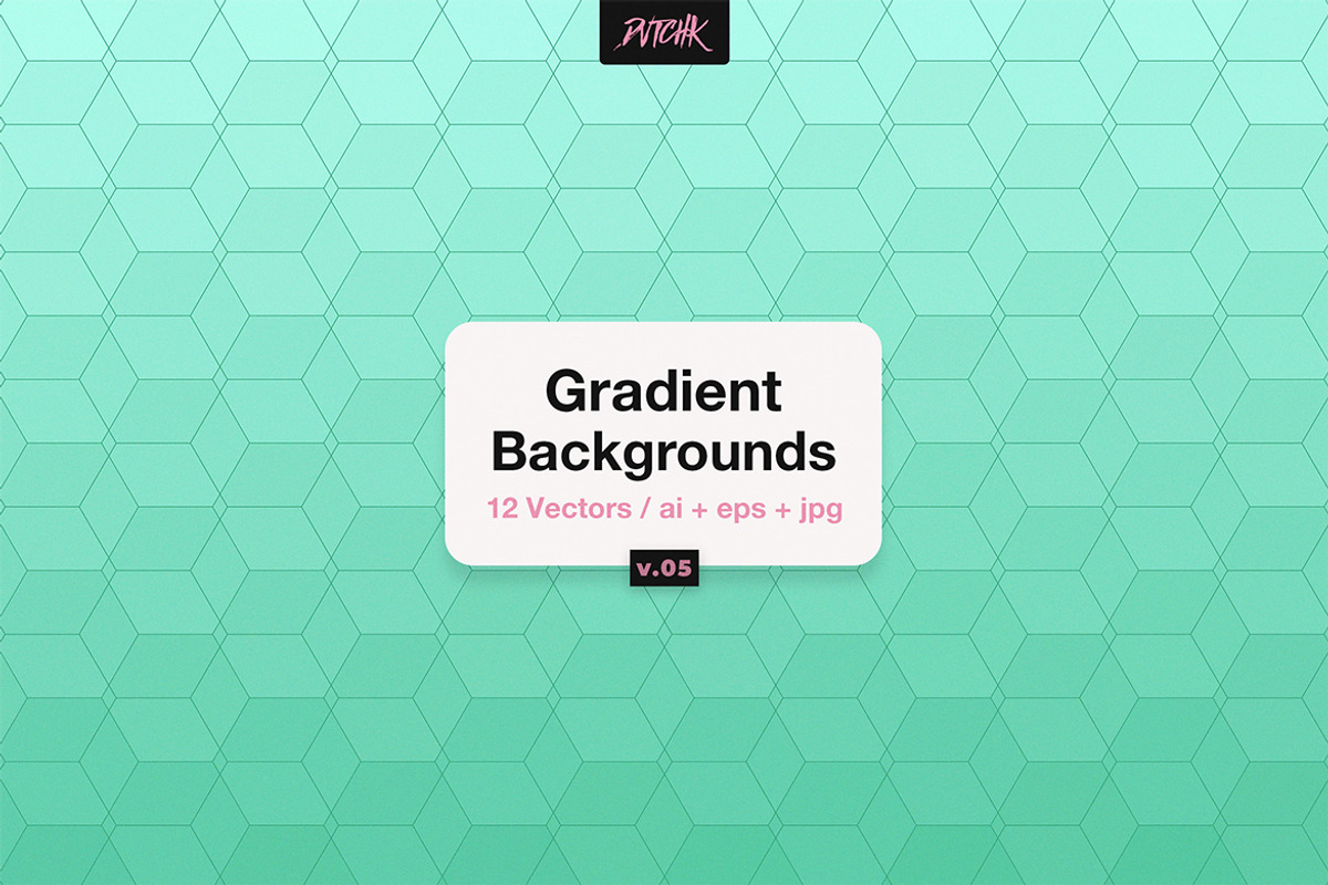 Gradient Hexagonal Backgrounds | V05, a Background Graphic by dvtchk (Photo 4 of 7)