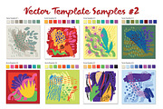 Vector Template Shapes #2, a Card Template by The Thrill of Design (Thumbnail 1 of 8)
