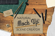 Natural (Mock Up) Scene Creator, a Product Mockup by IRCF (Thumbnail 1 of 9)