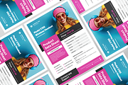 Product Data Sheet Wireless Headset, a Stationery Template by Annora Studio (Thumbnail 3 of 5)