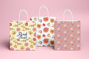 Pink mood set. Font & patterns., a Script Font by olly87 (Thumbnail 6 of 8)