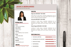 Clean Resume Template Cover Letter