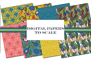 Wild Bohemian Patterns Seamless, a Pattern Graphic by RachelStudio (Thumbnail 6 of 10)