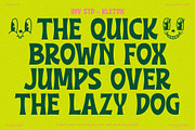 Kletvk - Curved Display Retro, a Sans Serif Font by Invasi Studio (Thumbnail 5 of 10)