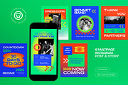 Music Event Instagram Set, a Social Media Template by graphicook (Thumbnail 1 of 3)