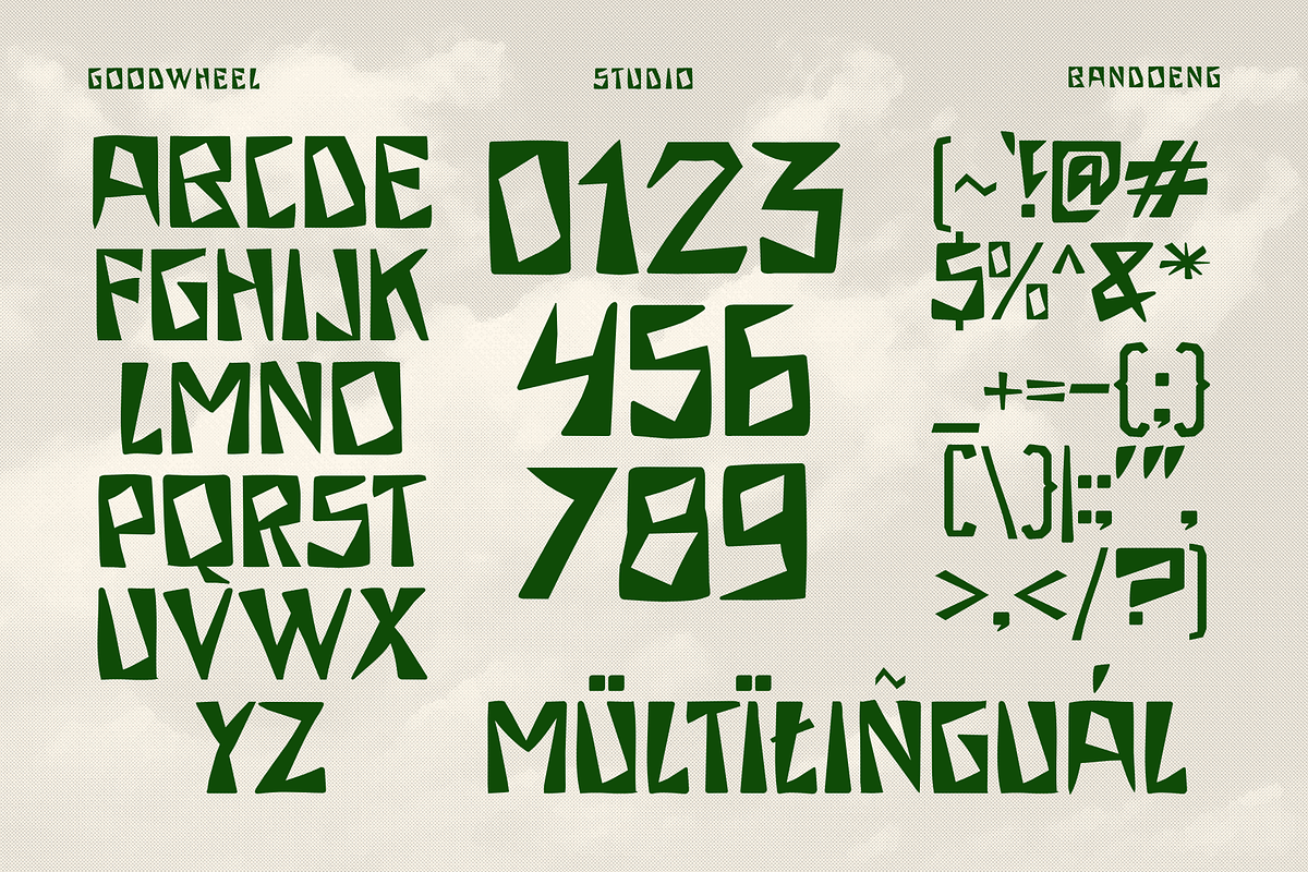 Squamel | Handdrawn Typeface, a Handwritten Font by Goodwheel Studio (Photo 2 of 7)
