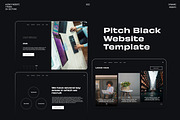 Pitch Black | Dark & Light Theme, a Landing Page Template by Comma Zero Studio (Thumbnail 3 of 4)