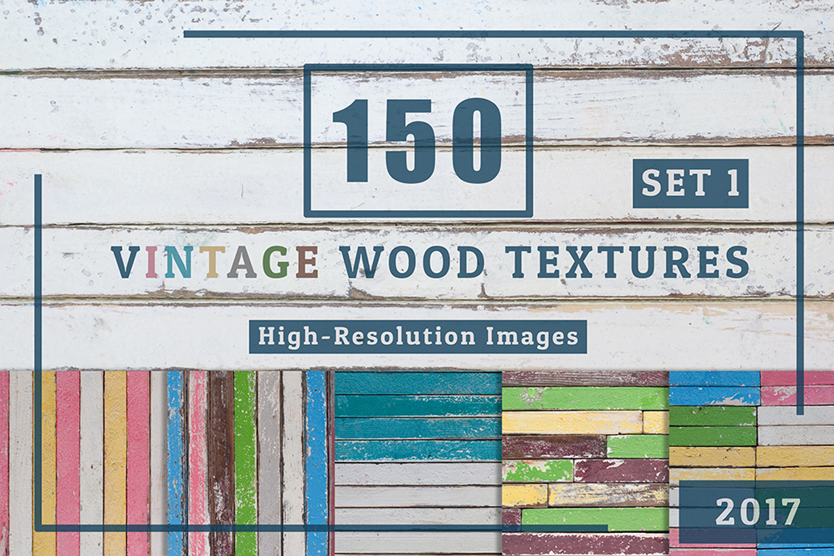 150 Vintage Wood Textures Set1, a Texture Graphic by FWStudio (Photo 1 of 12)