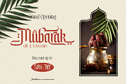 Mastolleh Ramadan Typeface, a Blackletter Font by alit design (Thumbnail 9 of 17)