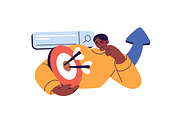People work with data, analysis set, a Work Illustration by PaperTrident (Thumbnail 8 of 12)