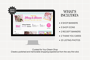 Pastel Retro Etsy Shop Kit, a Branding & Logo Template by Anna Design Studio (Thumbnail 2 of 8)
