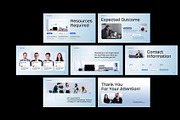 Navy Gradient Project Proposal PPT, a Presentation Template by Neermana (Thumbnail 4 of 4)