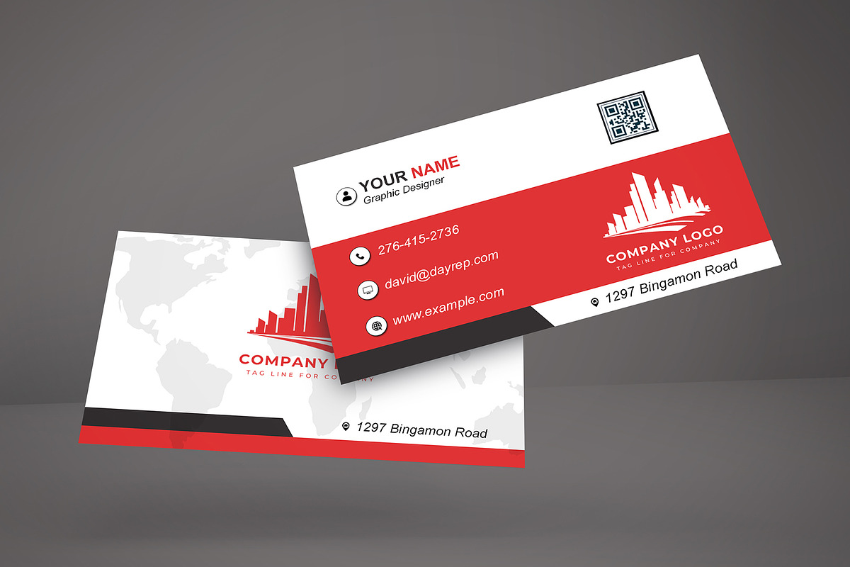 Modern Visiting Card Design preview 3