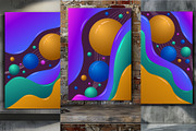 Colorful fluid abstraction.Art., a Decorative Illustration by KENO Mascots (Thumbnail 3 of 3)