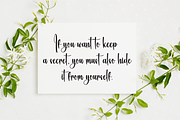 Watercolor | Script Font, a Handwritten Font by Scratchones (Thumbnail 4 of 8)