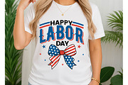 Labor Day Coquette Bow PNG SVG, an Object Graphic by EllaMaiyaali (Thumbnail 2 of 8)