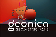 Geonica - Geometric Sans Serif Font, a Sans Serif Font by Struvictory.art (Thumbnail 1 of 9)
