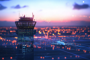 Air traffic control in action, a Photo by Pavel_design