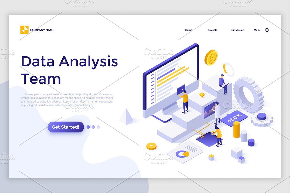 Isometric Solutions Mini. Part 5, a Templates & Theme by Andrew Kras Design (Photo 9 of 19)