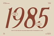 CS Lugenia Drawn, a Serif Font by Craft Supply Co. (Thumbnail 5 of 8)