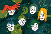 15 Ink Brushes for Procreate., a Brush Add-On by Wewhitelist (Thumbnail 2 of 5)