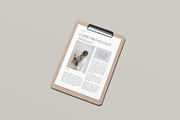 Clipboard Mockup, an Advertising Mockup by ZifaraDesign (Thumbnail 3 of 5)