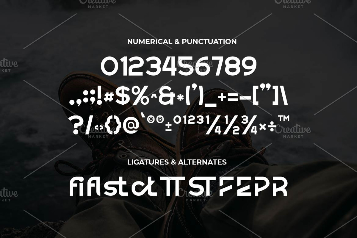 Diggit Modern Sans Font, a Sans Serif Font by Artiveko (Photo 5 of 7)
