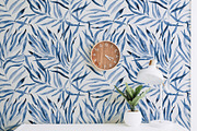 Palm leaves seamless pattern, a Pattern Graphic by Katerina Tova (Thumbnail 8 of 13)