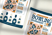 Folk Art Bowling Tournament Flyer, a Flyer Template by Hole Hope Design (Thumbnail 3 of 5)