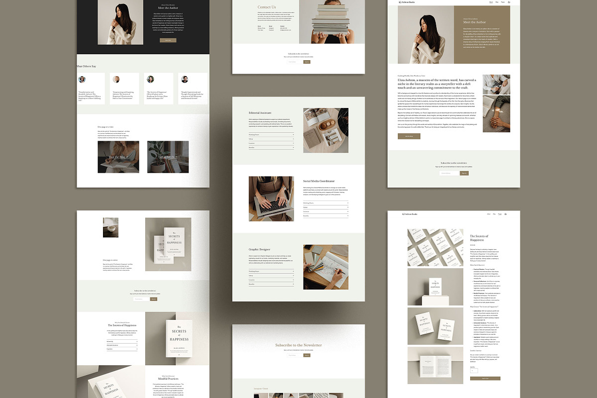 Ashton Squarespace 7.1 Website Theme, a Squarespace Template by Ruben Stom (Photo 3 of 11)