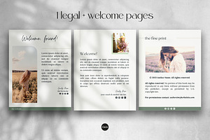 Boho EBook Template For Herbalists