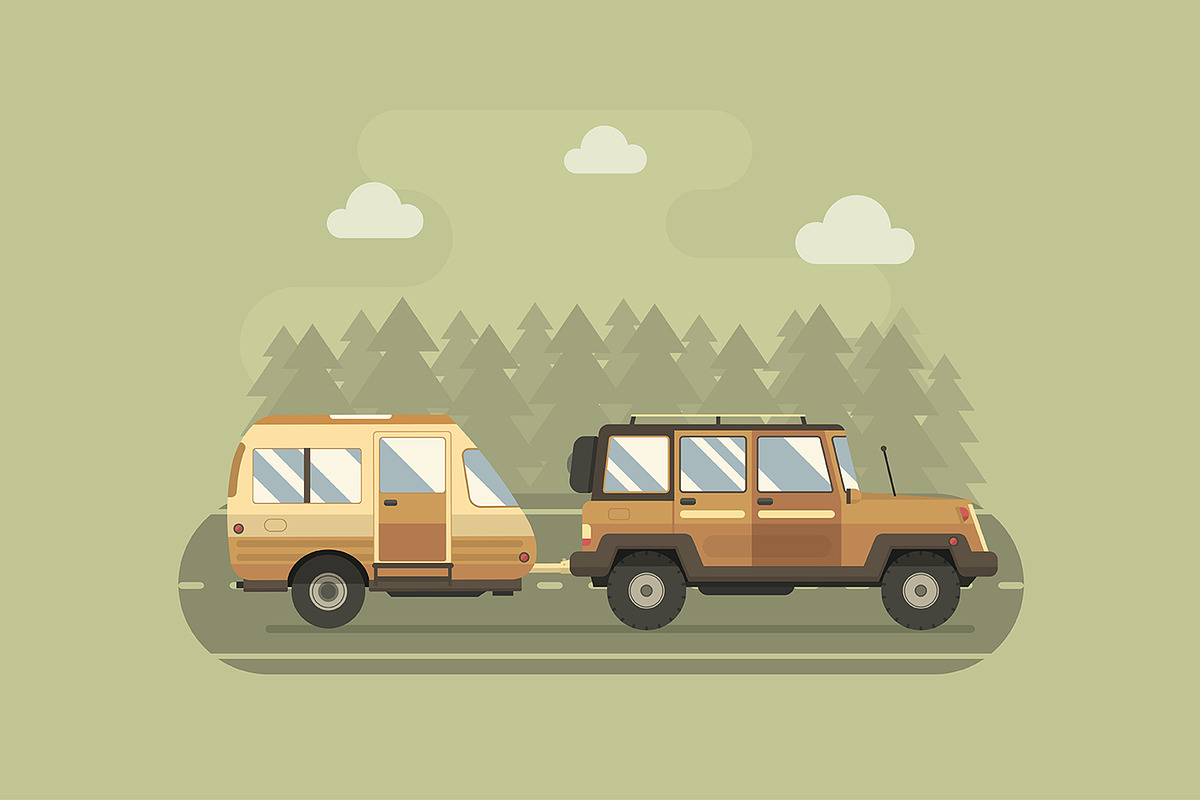 Rv Travel Collection Vol. 2.01., an Illustration by Alex Krugli (Photo 3 of 10)