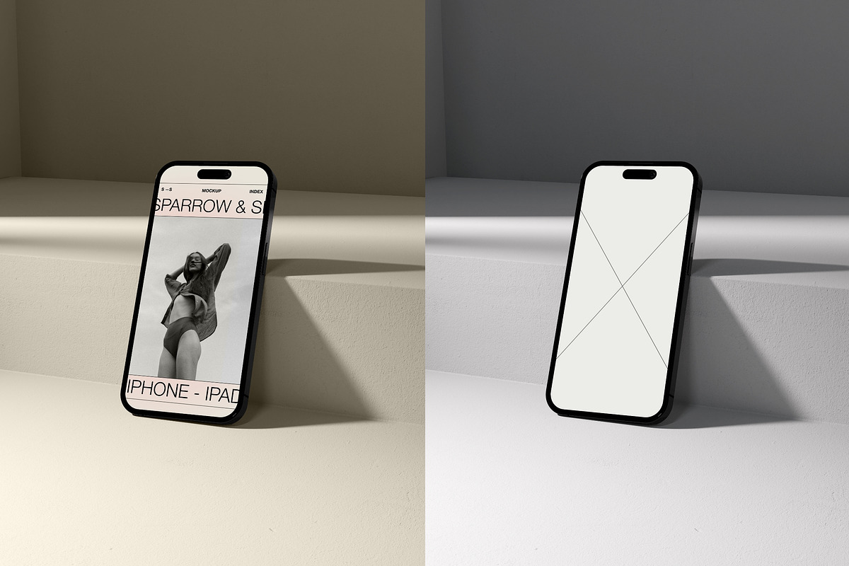 Olena - Device Mock-ups Bundle, a Device Mockup by Sparrow & Snow (Photo 2 of 12)